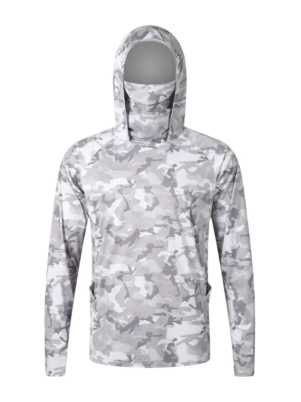 European and American Men's Summer Camouflage Print Comfortable Breathable Long Sleeved T-Shirt Fishing Suit Outdoor Casual Top