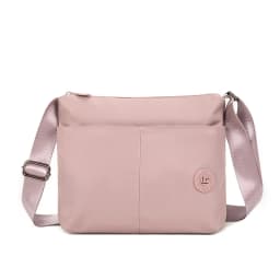 Women's Crossbody Bag Lightweight Waterproof Nylon Minimalist Multi-Pocket Shoulder Purse for Travel Daily Commute Ins Style