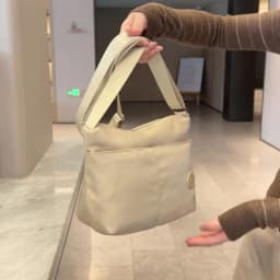 Women's Crossbody Bag Lightweight Waterproof Nylon Minimalist Multi-Pocket Shoulder Purse for Travel Daily Commute Ins Style