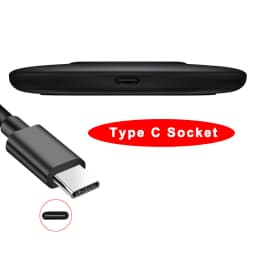 Samsung 15W EP-P1100 Fast Wireless Charger Qi Pad For Galaxy S26 S25 S24 S23 S22 S21 Ultra S10 S9 S8 S7 S6 Plus Note 20 10 +Box