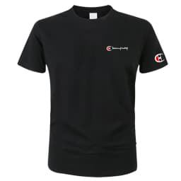 Summer New High-end Pure Cotton Korean-style Casual and Versatile Round-neck Short-sleeved T-shirt, All-cotton Light Luxury