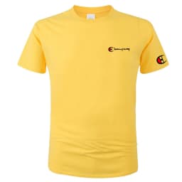 Summer New High-end Pure Cotton Korean-style Casual and Versatile Round-neck Short-sleeved T-shirt, All-cotton Light Luxury