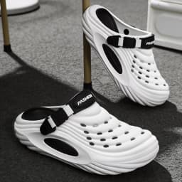 Outdoor Mens Summer EVA Slippers Comfortable Soft Sole Platform Sport Sandals Men Non Slip Beach Fishing Clogs Male Garden Shoes