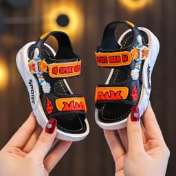 Summer Baby Sandals Solid Color Baby Boy Sandals Soft Sole Anti-slip Boys Girls Sandals Toddler Baby Shoes Beach 2-12 Years