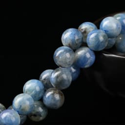 1A Natural Stone Kyanite Bead Round Loose Spacer Gemstone Bead for Jewelry Making DIY Bracelet Necklace Accessory Wholesale
