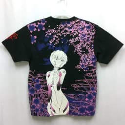 Nostalgia Lovers' EVA Rei Ayanami and Asuka Ukiyo-e Style 3D Printed Japanese Short-sleeve Shirts, Shorts Friends
