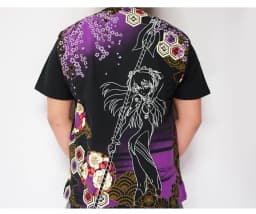 Nostalgia Lovers' EVA Rei Ayanami and Asuka Ukiyo-e Style 3D Printed Japanese Short-sleeve Shirts, Shorts Friends