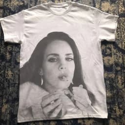 Lana Del Rey American Decadent Dream Cotton Short Sleeve T-shirt Casual Men Women Harajuku Retro T-shirts Unisex Y2k Tee Tops