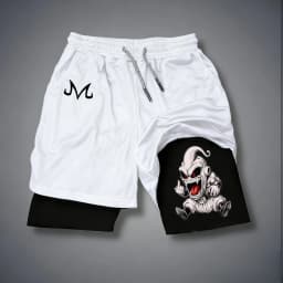 2026 Summer Hot Sale Dragon Ball Fake Two-Piece Shorts for Family and Children - High-Quality Sports Shorts Retro Y2K Hip Hop