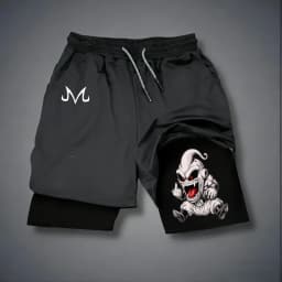 2026 Summer Hot Sale Dragon Ball Fake Two-Piece Shorts for Family and Children - High-Quality Sports Shorts Retro Y2K Hip Hop
