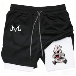 2026 Summer Hot Sale Dragon Ball Fake Two-Piece Shorts for Family and Children - High-Quality Sports Shorts Retro Y2K Hip Hop