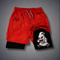 2026 Summer Hot Sale Dragon Ball Fake Two-Piece Shorts for Family and Children - High-Quality Sports Shorts Retro Y2K Hip Hop