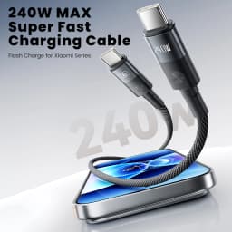 Toocki PD 240W Ultra Fast Charging USB C Cable 5A Type C Super Charge Textured Grip Data Cord for Laptop Xiaomi17 iPhone MacBook