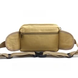 Unisex Canvas Waist Bag Multi-Functional Large-Capacity Chest Bag Multi-Layer Money & Business Cash Organizer for Outdoor Travel