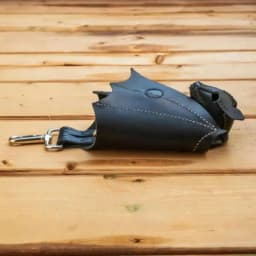 PU Leather Bat Coin Purse With Bat Keychain - Bat-Themed Zippered Coin Pouch Wallet Suitable For Women's Dress & Bat Costumes