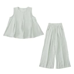 Breathable Organic Cotton Girls 2 Piece Summer Set Tee + Shorts
