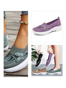 New Women's Breathable Mesh Shoes, Fashionable and Comfortable Cloth Shoes, 2026 Summer Casual Shoes