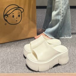 Thick Sole Sandals for Women Home Platform Slippers EVA Non Slip Beach Sandals Summer Lady Slides Soft Sole Wedge Heel Slipper