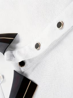 Men's Summer Business Casual Polo Shirt Classic Short Sleeve Breathable Loose Fit Color Block Collar Versatile Fashion Top