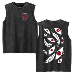 Vintage Washed Anime Fullmetal Alchemist Tank Tops Edward Elric Alphonse Elric T-Shirt Men Women Casual Sleeveless Vest T-shirts