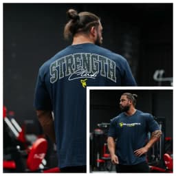 2026 GYM Gorilla Print T-shirt Strength Club 2026 T-Shirt – Silverback Gymwear