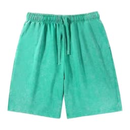Summer New Men Fashion Retro Heavy Duty Washed Pure Cotton Shorts Outdoor Loose Leisure Comfortable Sports Large Shorts