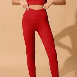 Seamless High Waisted Yoga Leggings Women Thread Butt Lifting Quick Dry Tummy Control Workout Leggings for Gym Fitness Running