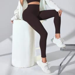 Seamless High Waisted Yoga Leggings Women Thread Butt Lifting Quick Dry Tummy Control Workout Leggings for Gym Fitness Running
