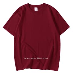 New Candy Color 100% Cotton T-Shirts Men Women 14 Colors Oversized Short Sleeves High Quality Brand Tee Clothing Soft T Shirts