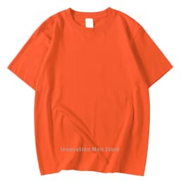 New Candy Color 100% Cotton T-Shirts Men Women 14 Colors Oversized Short Sleeves High Quality Brand Tee Clothing Soft T Shirts