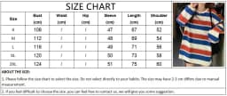 Women T Shirts Woman Clothing Y2k Sweatshirt 2026 Four Seasons Fashion Long Sleeves Tee Loose Couple Graphic Stripe T-Shirt Tops