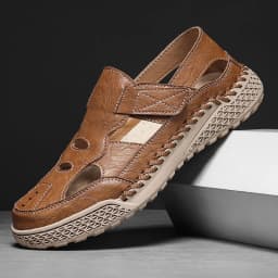New Summer Men's Sandals Outdoor Roman Casual Shoes Wading Sandals Flat Non-slip Sneakers Men's Beach Sandals Big Size 38-48