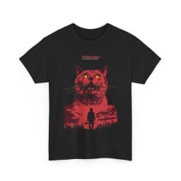 Stephen King horror shirt, horror pattern spring and summer T-shirt, street wear pet Semetary movie T-shirt