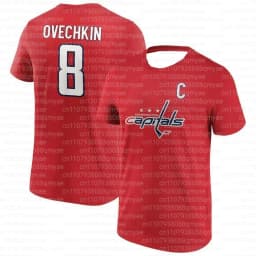 Summer New Men's Short Sleeved T-shirt 3D Printed Ice Hockey American Sports T-shirt Casual Short Sleeved Top FamilyMatching