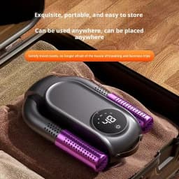 Intelligent Constant Temperature Shoe Dryer Fast Drying & Antibacterial Foldable & Hanging Portable Small Dryer for Home & Dorm