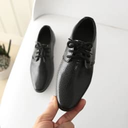 2026 Boys Leather Shoes Kids Flats Lace-up Children's Wedding Shoes For Toddlers Boy & Big Boys Fashion For Performance