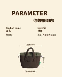 Canvas Drawstring Insulated Aluminum Foil Lunch Bag Handle Outdoor Travel Picnic Student Bento Handbag Lunch Storage Bags