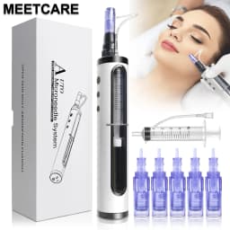 Hydrapen Microneedle Beauty Hydra Derma Pen with 5 Adjust or 12pin 24pin 36pin 42pin Rouna Nano 3D 5D Cartridge Skin Care Tool