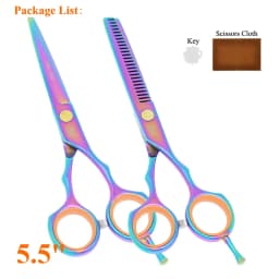 Stainless Steel Professional Hair Scissors Hair Cutting Thinning Scissor Hairdressing Shears Salon Hairdresser's Clippers A0026A