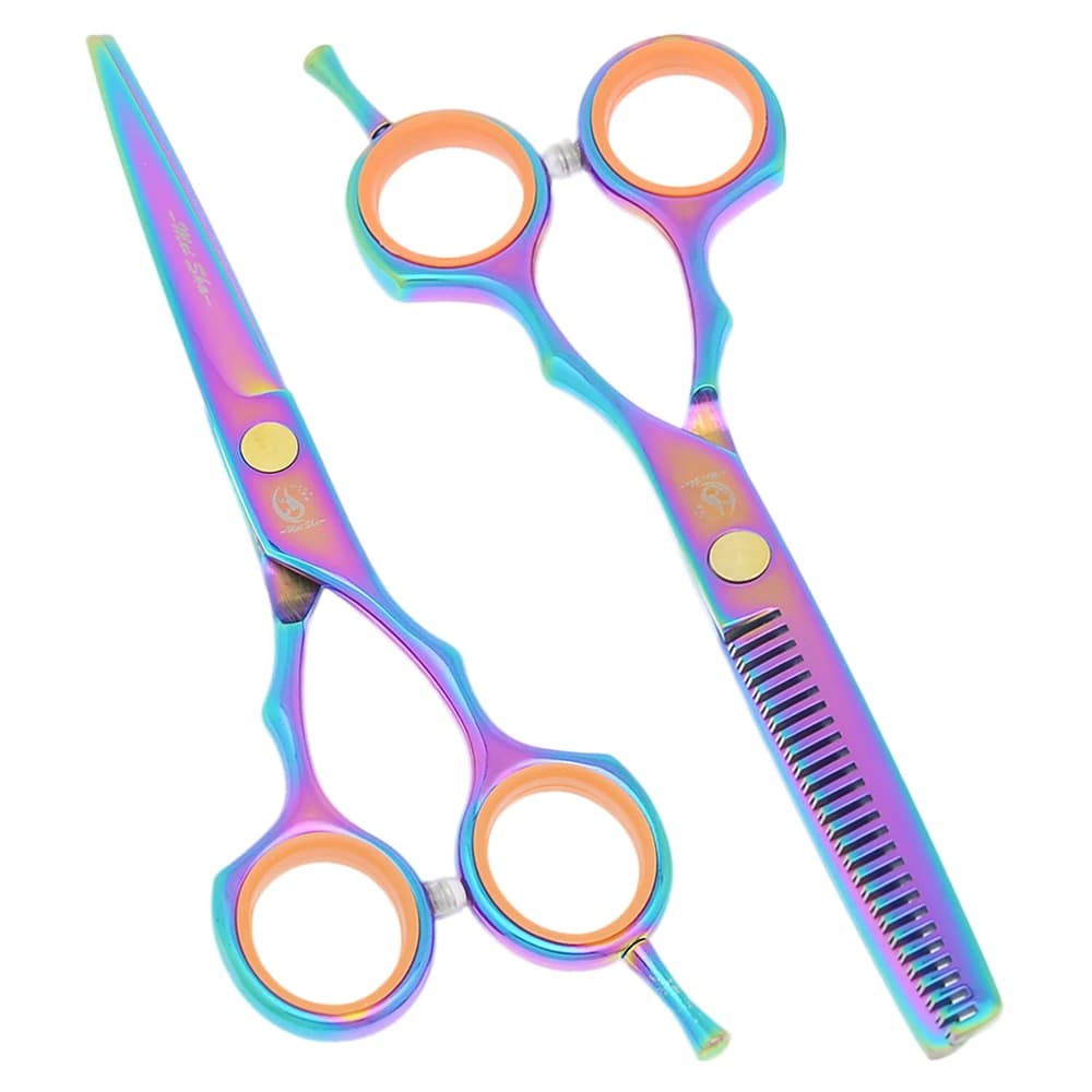Stainless Steel Professional Hair Scissors Hair Cutting Thinning Scissor Hairdressing Shears Salon Hairdresser's Clippers A0026A