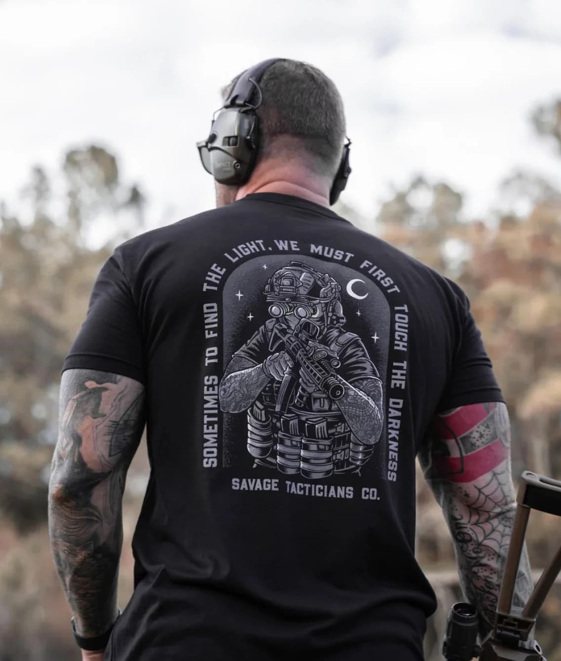 Darkness – Savage Tacticians Exhaust Ventilation for Cooling Suitable for Exercise Wear