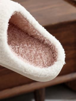 Kids Cotton-padded Shoes Autumn and Winter, Wool Lining, Thickened Cotton Slippers, Indoor Soft Sole, Colorful, Warm Comfortable