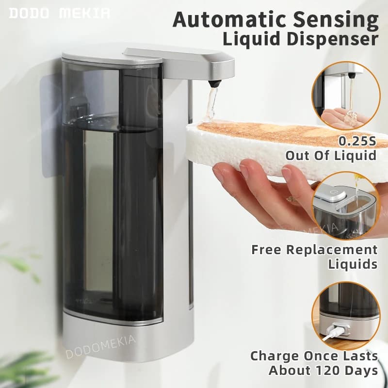 Automatic Dishwashing Machine Sensor Intelligent Hand Washing Machine Kitchen Hand Sanitizer Soap Dispenser