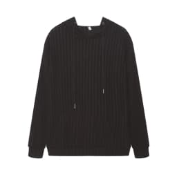 Autumn Winter European American Hooded Knitwear Long Sleeve Striped Kangaroo Pocket Sweater for Men