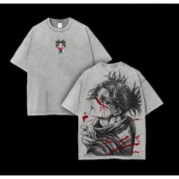 Choso Printed Tee Anime Jujutsu Kaisen Clothing Men Women Retro Washed T-shirts Casual Loose Tshirt Harajuku Male Cotton T Shirt