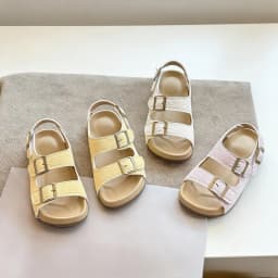 Summer Classic Kids Open-Toe Sandals Non-slip Boys Girls Fashion Beach Sandals Breathable Outdoor Children School Flat Sandals