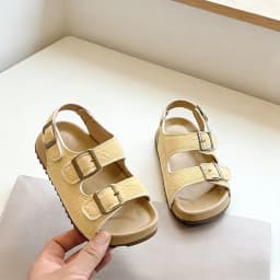 Summer Classic Kids Open-Toe Sandals Non-slip Boys Girls Fashion Beach Sandals Breathable Outdoor Children School Flat Sandals