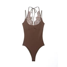 TFMLN Women Sexy Slim Bodysuits Chic Lace Partwork Sleeveless Fashion Backless Sling Tops 2026 Newest Lady Casual Playsuit