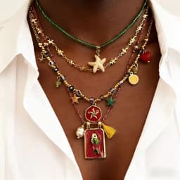 KMVEXO 4PCS/Set Bohemian Multilayer Necklace Imitate Enamel Fish Charm Colorful Beads Elegant Women Long Choker Vacation Jewelry