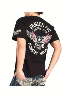 Benson Vanson T-shirt, Starry Sky Pattern Short-sleeved T-shirt for Both Men and Women, Casual Pattern Short-sleeved Style